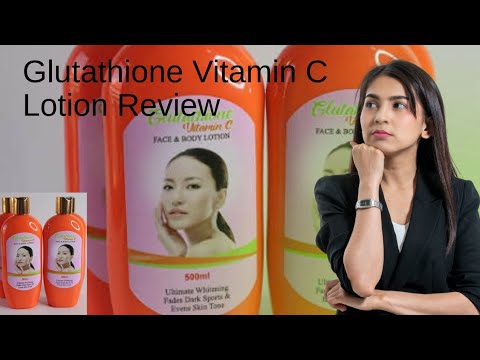 Glutathione Vitamin C Lotion Review | How It Whitens The Skin