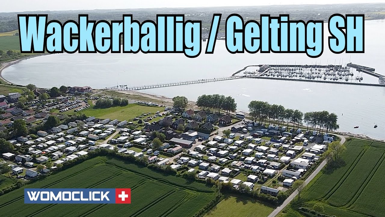 Campingplatz Wackerballig - Gelting SH - Wohnmobilstellplatz Wackerballig