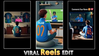 Indian Cricket Viral Reels Editing | How To make Viral Indian Cricket team jersey in Ai Tools screenshot 3