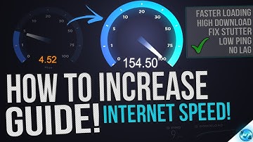 🔧 How to Speed up your Internet! Boost Download Speeds, Lower Ping, Fix Lag on Wired and WiFi EASY