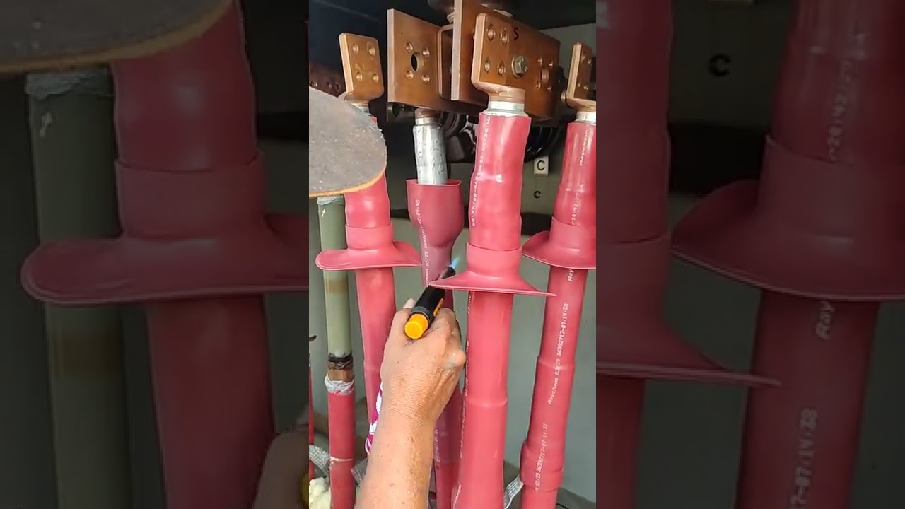 Terminasi 20 KV || Pemasangan terminasi Raychem