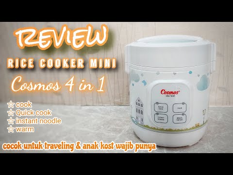 REVIEW RICE COOKER MINI COSMOS CRJ-1031 SEBELUM MENYESAL TONTON DULU VIDEONYA