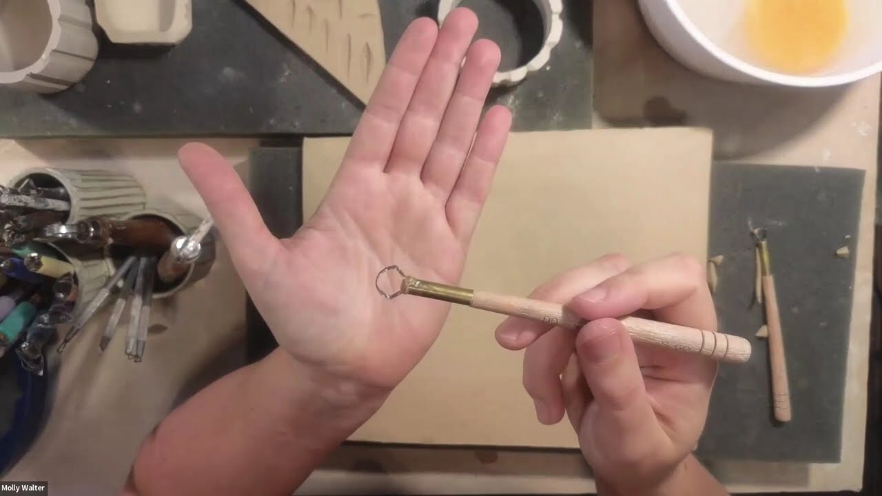 A Great Warm Up for Carving Pottery Surfaces | MOLLY WALTER