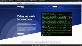 Famous Checkov for terraform code scanning Profile