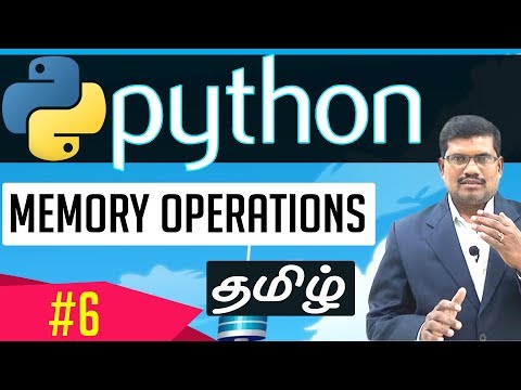 #6 Memory Operations || Learn Python Fundamentals in Tamil