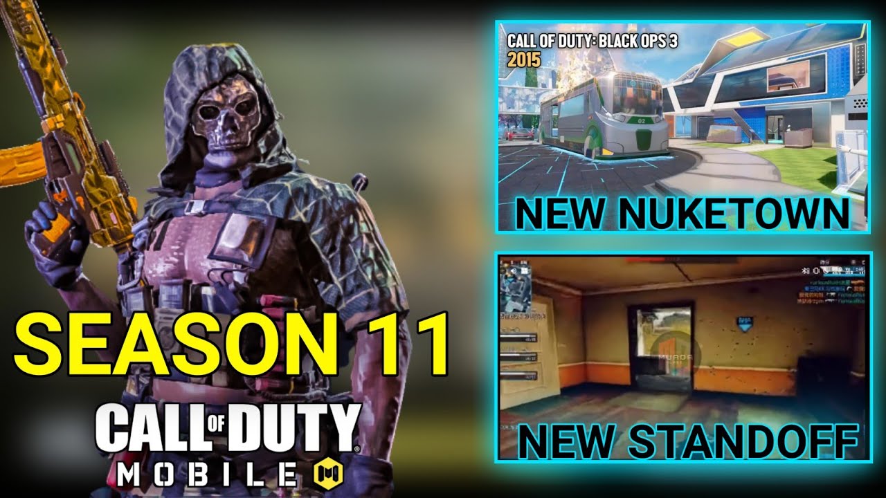 COD Mobile Season 11 | COD Mobile season 11 All New Remastered map, weapons, ui Explained