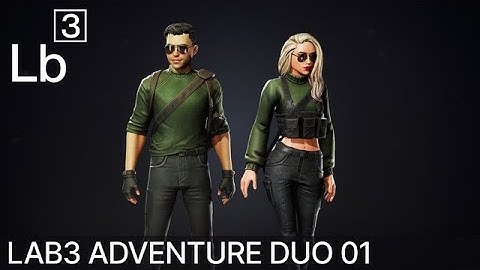 Adventure Duo 01 with Game Animation Sample