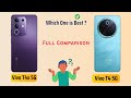 Vivo T4x 5G Vs Vivo T4 5G Mobile Compare 🔥 Which one is Best ❓