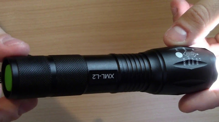 TORCIA da AUTODIFESA - SELF-DEFENCE Torch | Unboxing & Review