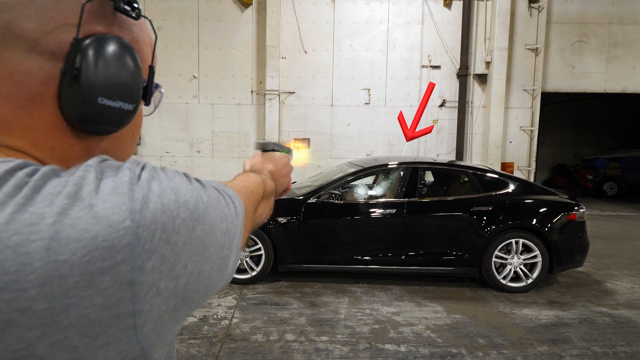 Will A Bullet Proof Tesla Actually Stop Bullets? - Youtube