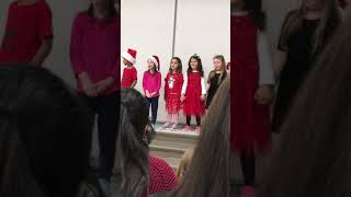 Natalie Kindergarten Christmas