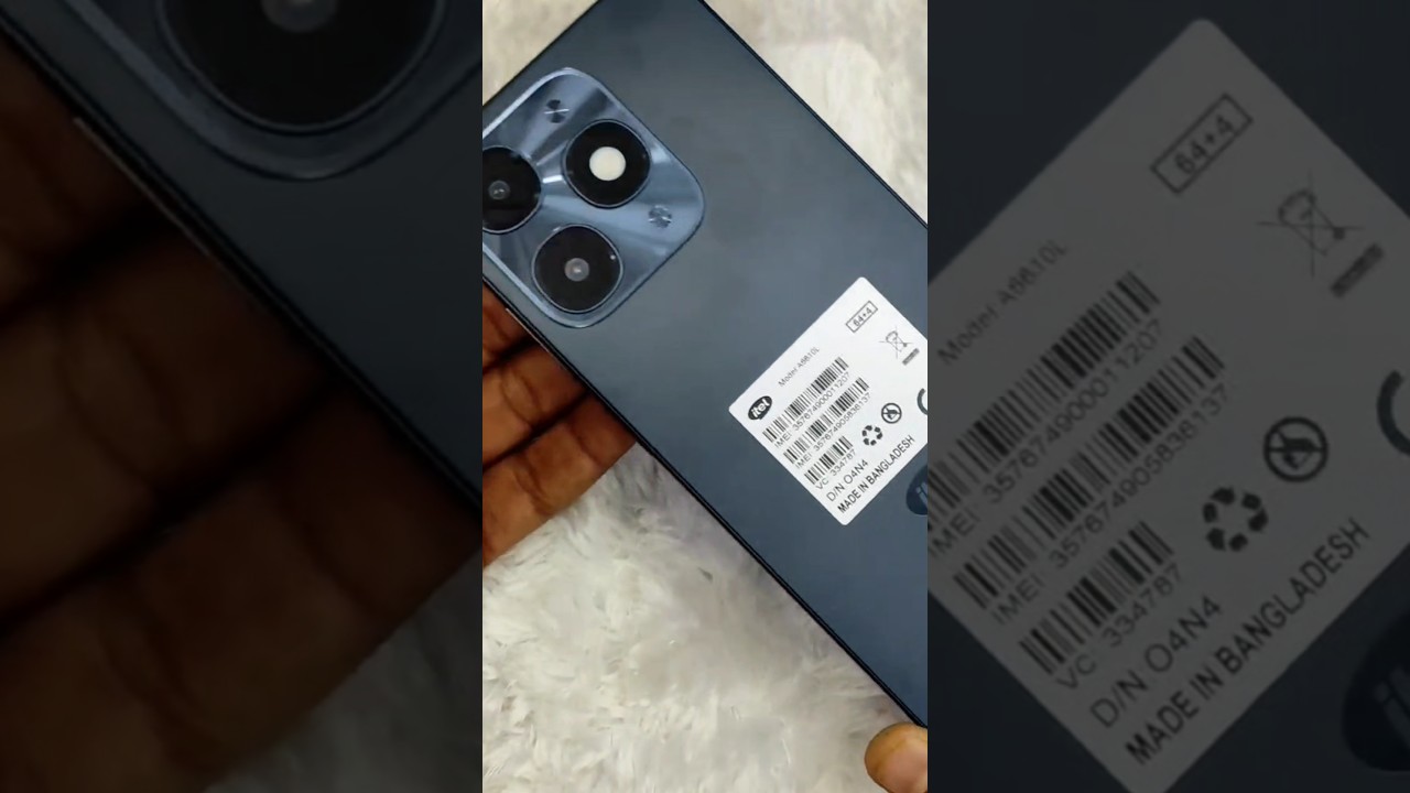 Itel 1556 Plus 8 GB Black