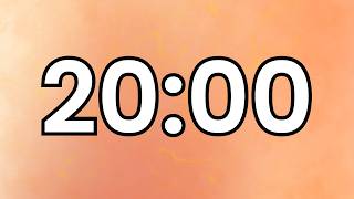 20 Minute Countdown Timer | Fire 🔥