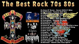 Guns N&#39; Roses - Helloween - Eagles - Bon Jovi - Scorpions - Steelheart - Led Zeppelin ♫ Rock 70s 80s