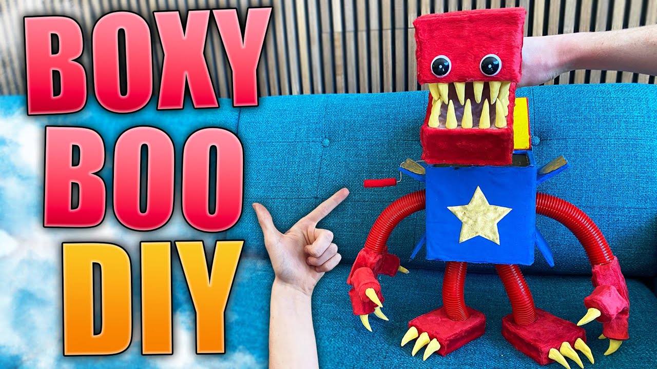 BOXY-BOO Custom Plush DIY  Project Playtime 