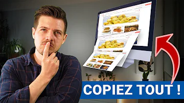 Comment faire copier coller d'une page Web ?