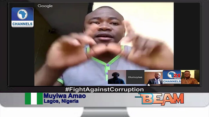 Channels Beam On Fight Against Corruption  Pt.1