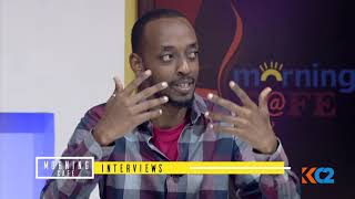 MORNING CAFE: Interview with The comedian  Michael Sengazi screenshot 3