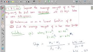 Sec3.2 Example Applications and linear function