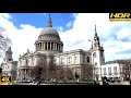 London walk and Cherry Blossom part 2 | Spring walk, St Pauls to Tower of London [4K HDR]