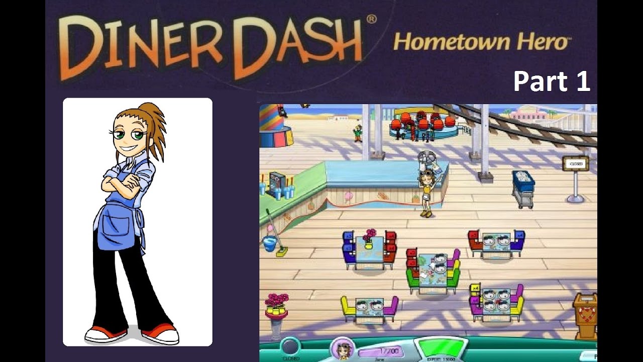 Diner Dash Hometown Hero Watch Flo Go! [Part 1 Gameplay] YouTube