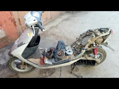 ПОЖИРАТЕЛЬ РЕМНЕЙ - SUZUKI Lets ZZ Inch up !! Ремень в неделю - ПОЧЕМУ ?? Ремонт центробежки.