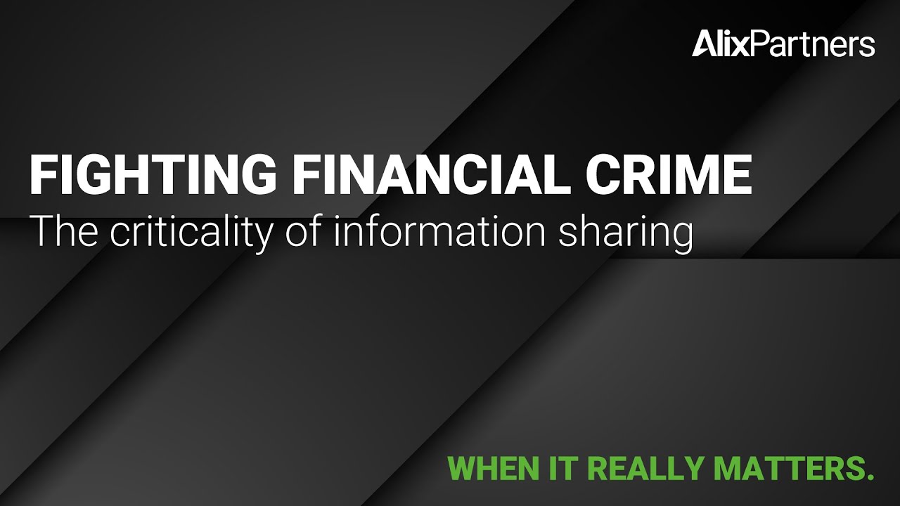 Fighting financial crime the criticality of information sharing YouTube