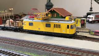 Märklin Rocrail - Travaux sur la ligne - Works on the line - Arbeiten an der Linie