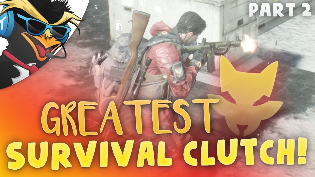 GREATEST SURVIVAL CHALLENGE CLUTCH! (Finale) - The Division PVP Survival Funny Moments