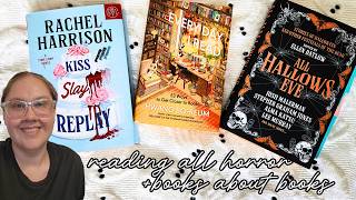 reading more horror for October + catching up on my nonfiction goal