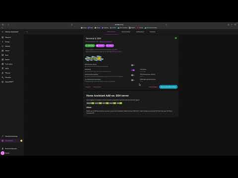 Installation Terminal & SSH Add-on in Home Assistant
