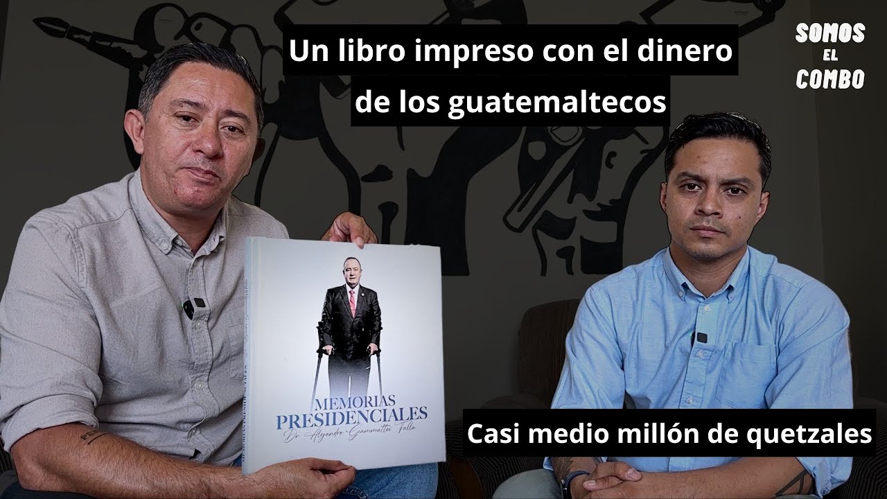 Giammattei usa fondos públicos para hacer su libro de memorias presidenciales