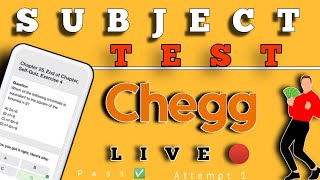 How to pass subject test in chegg|chegg subject test|Chegg2.0