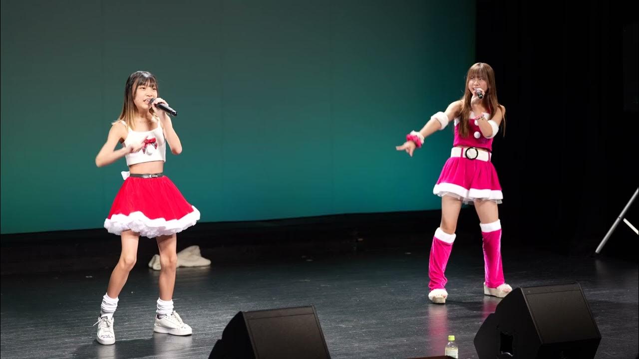 【4K】Pink Tiara（早乙女ゆあ＆ゆめ）　歌唱パフォーマンス　Danceでバコーン！/℃-ute　2023/12/23（土）　東京アイドル劇場　フレッシュアイドルXmas SP at 内幸町H