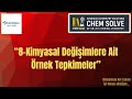 Kimyasal Değişime Örnekler ve Tepkimelerin Denkleştirilmesi |Genel Kimya| AP | IB | ÖABT | AYT KİMYA