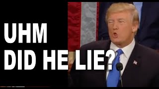 UHM, DID HE LIE?  A Parody Commentary on the 2018 SOTU  | Don Caron