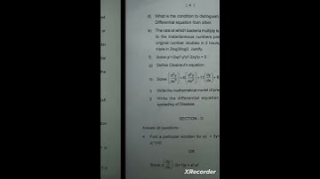 Mathematics honours semester -2 Core-4 questions paper