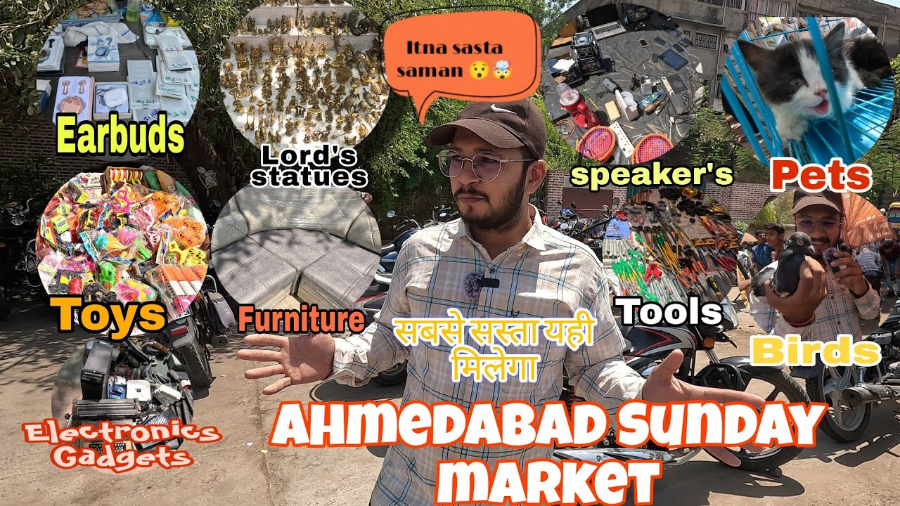 Exploring Ravivari Market Ahmedabad(Gujari bazar) | Hidden Gems & Crazy Deals!|EXPLORER MILAP|