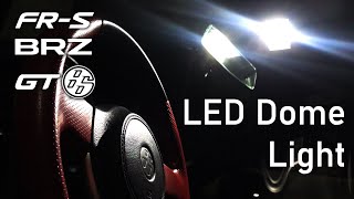 How to Replace a Stock Dome Light Bulb - Toyota GT 86, Subaru BRZ, Scion FR-S