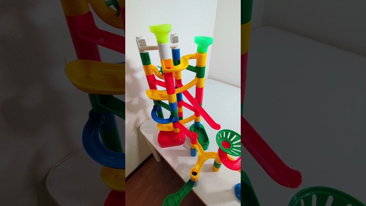 どこどこ?#marblerun #marble #asmr #toys #haba #satisfying #woodentoys