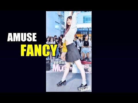 [4K] 아뮤즈 (아야카, AMUSE) - FANCY (트와이스) @ 190528 홍대 거리공연 직캠 By SSoLEE