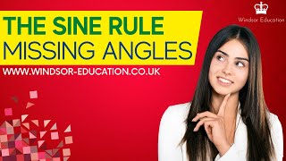 How To Use The Sine Rule | Missing Angles | Higher Tier | GCSE Maths