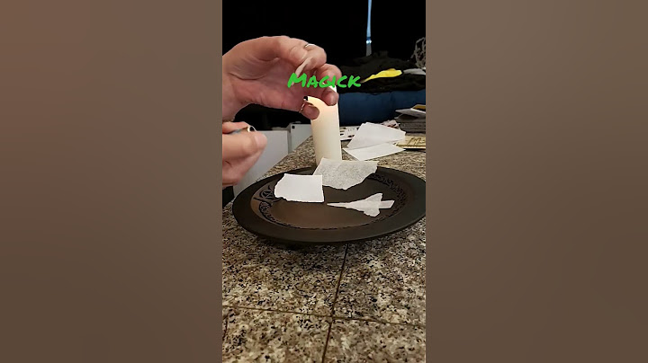 Burning "wish" paper #magic #fire