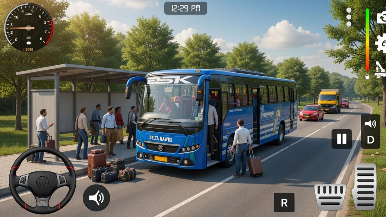 Kerala Bus Simulator New Update 🚌 | Passenger Pickup Gameplay | Bus Game 