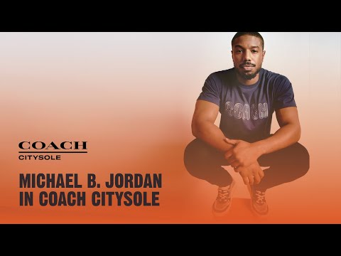 Michael B. Jordan Reveals Coach's New CitySole Sneakers