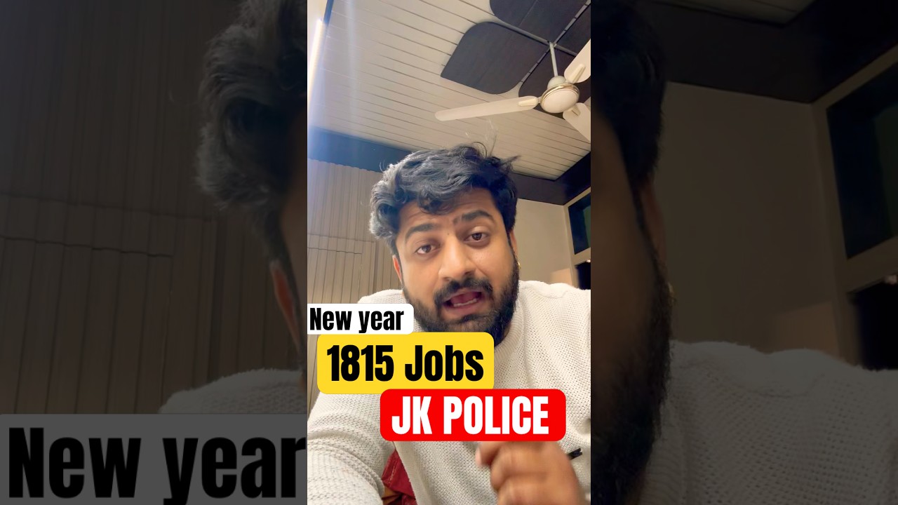 1815 JAMMU POLICE JOBS OUT 
