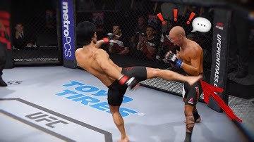 Bruce Lee vs. Shaolin Monk (EA Sports UFC 2)