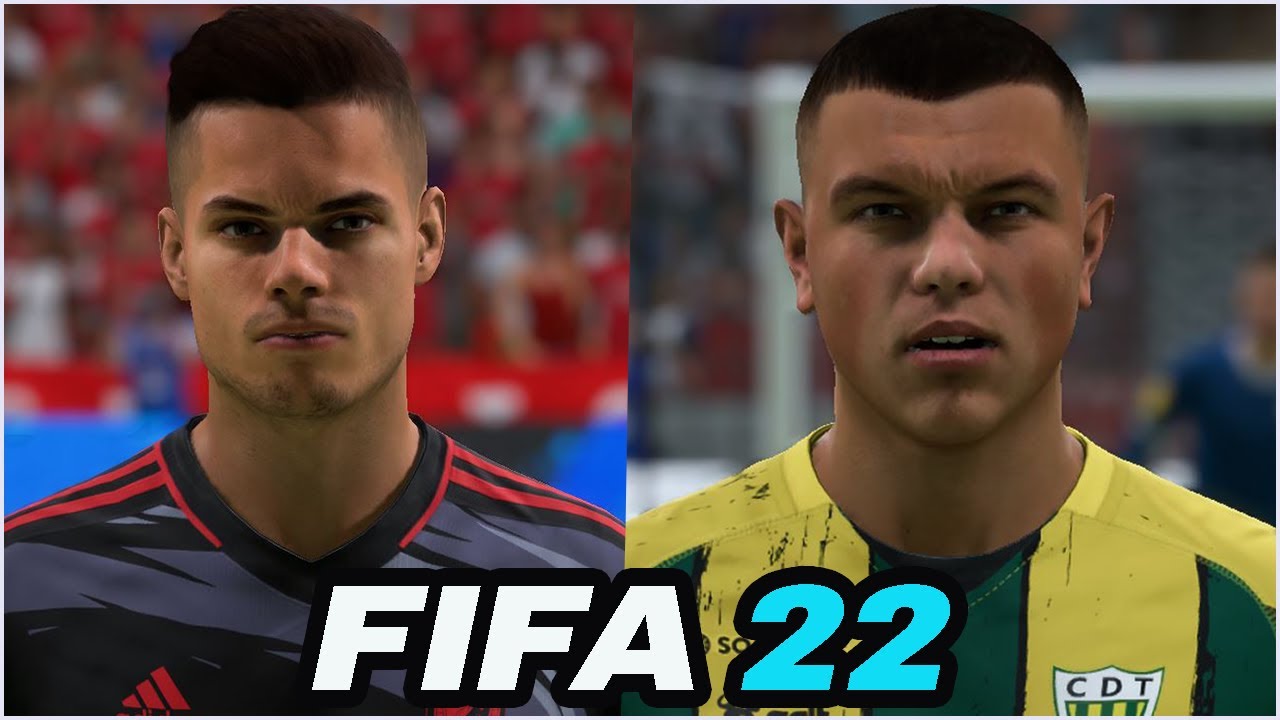 FIFA 22 ALL LIGA NOS PLAYERS REAL FACES YouTube