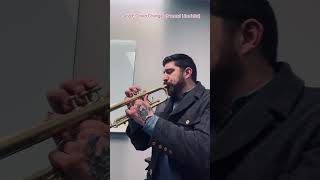 C and F Chord Changes (Second Line intro) #trumpet #music #shorts