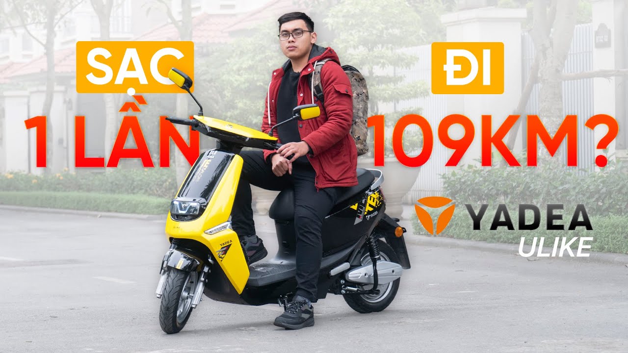 video Xe máy điện Yadea uLike 2019